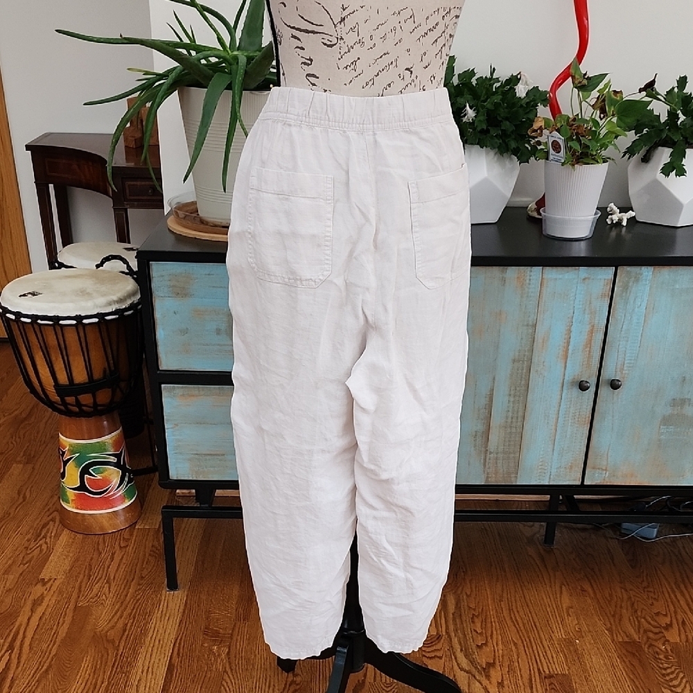 J. Jill Pure Jill Linen Blend Pants - Picture 4 of 8